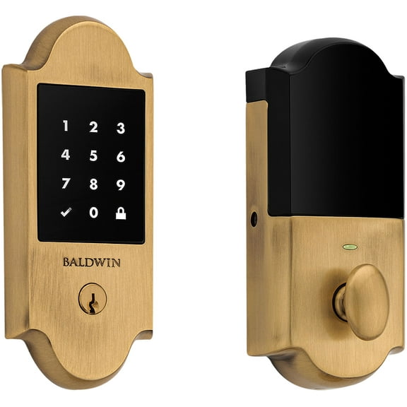Baldwin 8235 Touchscreen Boulder Standalone Deadbolt - Brown