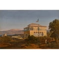 thumbnail image 3 of Louis Lottier 18x13 Black Modern Framed Museum Art Print Titled - Palais Jeday, Beirut, 3 of 5