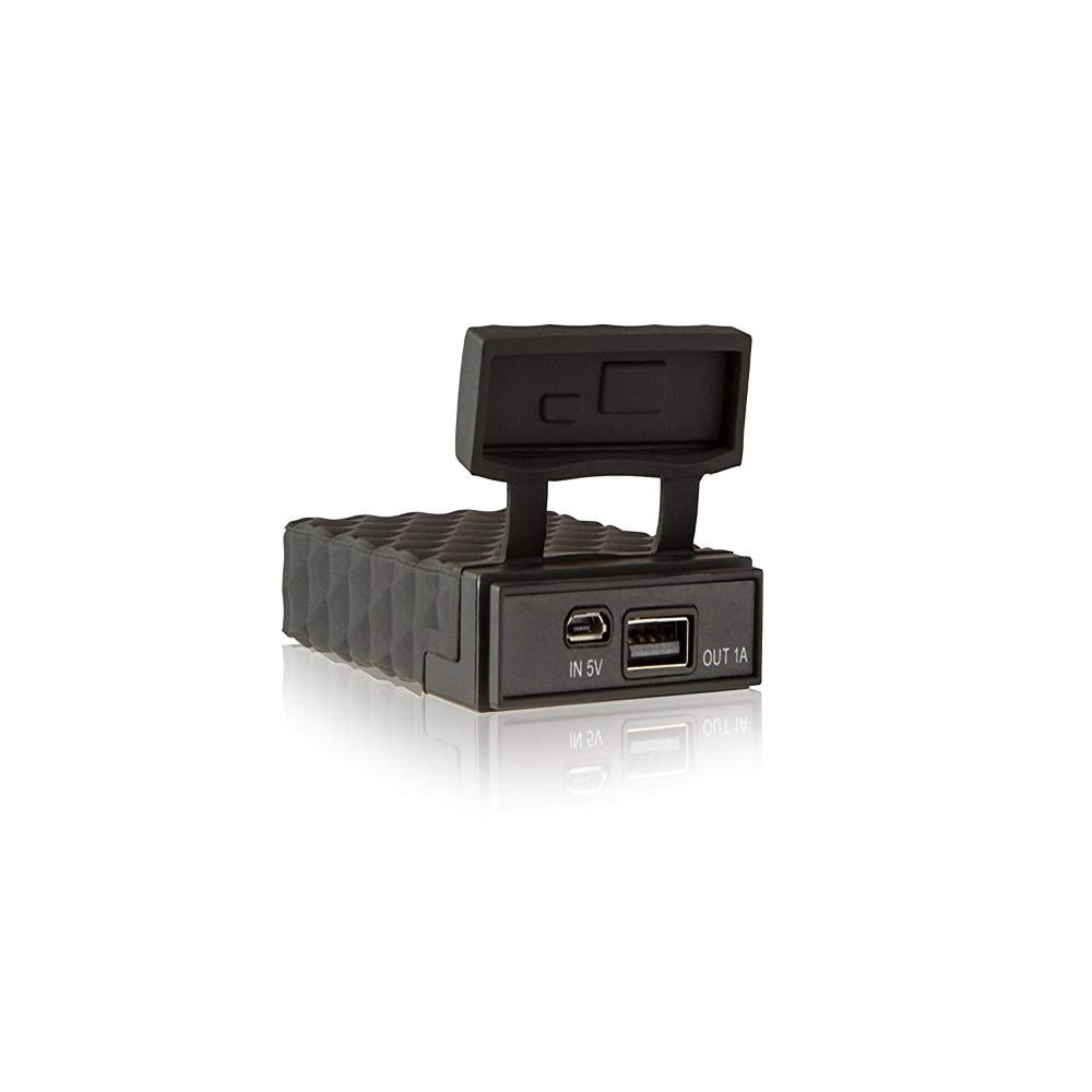 Black Outdoor Tech OT2700 Kodiak Mini 2.0-2600 mAh Ruggedized Waterproof Portable Charger/External Battery
