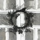 thumbnail image 1 of Fiudx Corona de Halloween, Decoración de Parra Negra Preiluminada, Diseño de Hojas y Murciélagos Espeluznantes, Decoración para Puerta de Entrada, Pared y Ventana, Ideal para Interiores y Exteriores,, 1 of 6