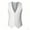 White, variant on Men's Single Breasted Inner Wearing Suit Vest formal office Work V-Neck Groom Waistcoat Wedding Party White