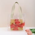 thumbnail image 5 of Unique Bargains Lightweight Reusable Gift Bag for All Occasions 1 Pc Beige Clear Small, 5 of 5