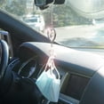 thumbnail image 3 of FINESTEP Car Charm | Car Mask Hanger | Rear View Mirror | Car Accessories | Face Mask Hook | Sun Catcher Hanging Ornament | Christmas Ornament, 3 of 10