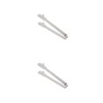 thumbnail image 4 of Decodeary Pince Alimentaire en Acier Inoxydable Servant des Clips de Cuisine Buffet Domestique Réutilisables en Plein Air Restaurant Tong Type 4 2Set, 4 of 6