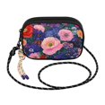 thumbnail image 2 of FORMRS Mini Crossbody Bag for Women Adjustable Rope Shoulder Casual Phone Purse, Beautiful Floral Pattern, 2 of 7