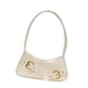 thumbnail image 3 of Bolso de hombro para mujer, de gran capacidad, ligero, para vacaciones y citas. Blanco, 3 of 9