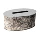 thumbnail image 1 of Caja de pañuelos, soporte para pañuelos faciales, contenedor de pañuelos rectangular, dispensador de pañuelos creativo, dispensador de servilletas par Gris, 1 of 8