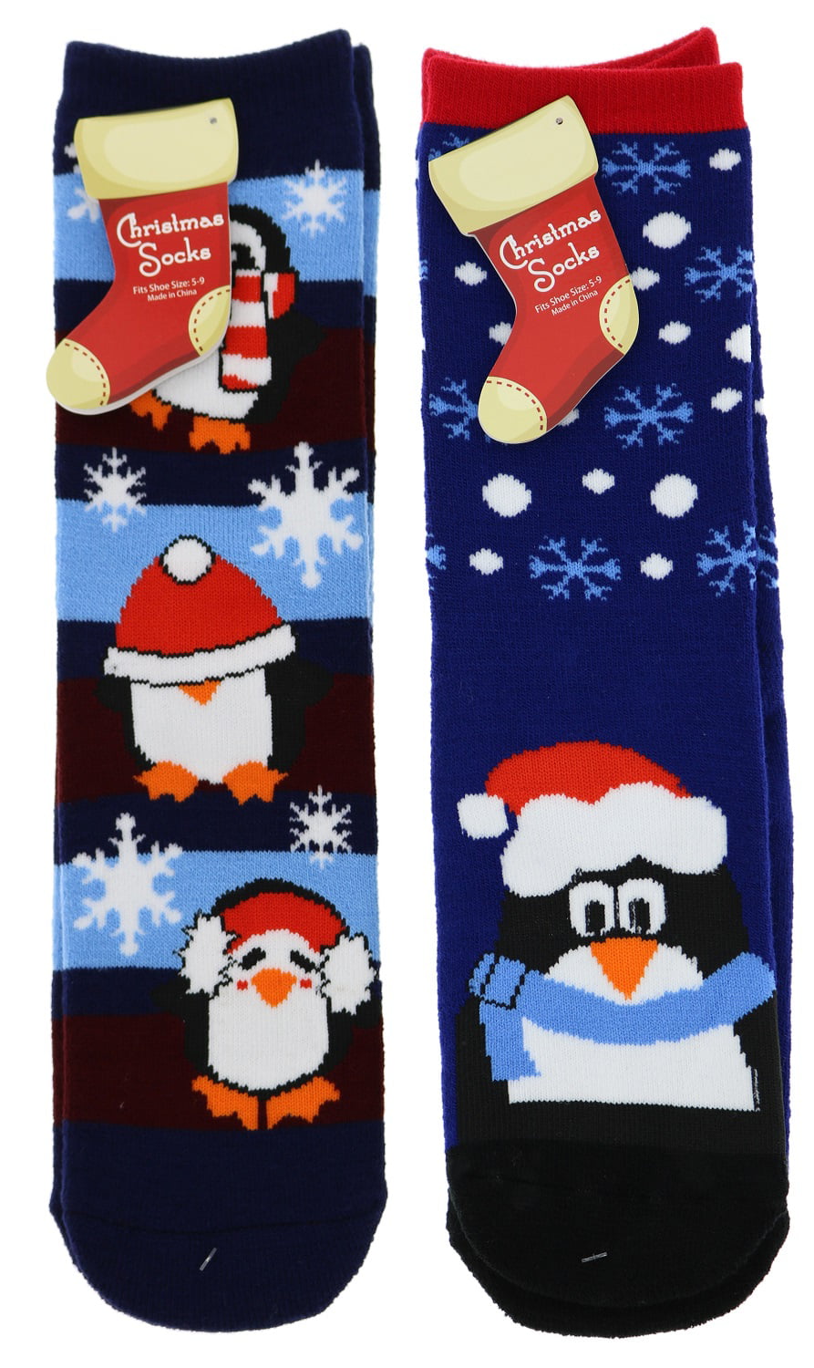 Ladies Novelty Xmas Christmas Festive Gift Socks Size Elf  Xmas Pudding Penguin 