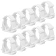 thumbnail image 1 of 100pcs PVC Tube Clamps for Water Pipes – Leakproof Pipe Clips with Vibration Damping Insert, Quick Hose Support Brackets for Plumbing Applications, 1 of 4