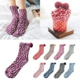 thumbnail image 5 of Tittly Slouch Socks Socks for Women Ladies Cake Coral Cake Floor Chrysanthemum Yarn Sleeping "Cupcake" With Gift Box Cute Socks Cotton Socks Black A, 5 of 9