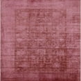 thumbnail image 1 of Ahgly Company Machine Washable Indoor Square Industrial Modern Bright Maroon Red Area Rugs, 3' Square, 1 of 7