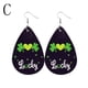 thumbnail image 1 of Pendientes para mujer, regalos para mujer, pendientes de San Patricio, pendientes de sombrero verde geométrico irlandés, joyería para mujer, pendientes de moda., 1 of 2