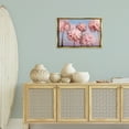 thumbnail image 3 of Stupell Industries Fluffy Pink Palm Trees Botanical & Floral Painting Gold Floater Framed Canvas Art Print Wall Art, 25 x 17, 3 of 10
