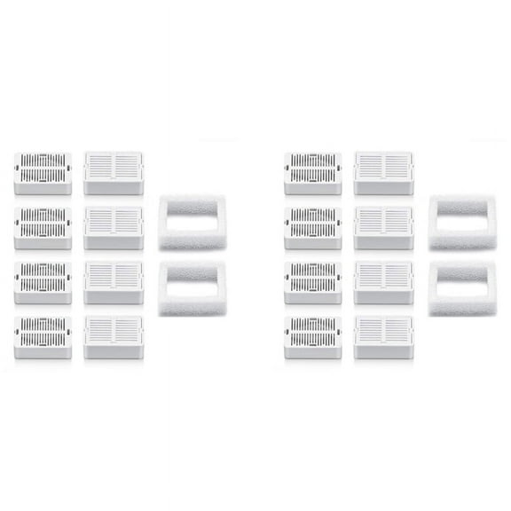 20Pcs Water Fountain Replacement Filters, for Ceramic Pet Drinking Fountain Stainless Steel Pet Water Fountain