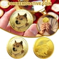 thumbnail image 1 of Dpityserensio Dogecoin Pièce Commémorative Plaquée Pièce Doge 2021 de Collection, 1 of 9