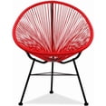 thumbnail image 3 of Multicolour All-Weather Woven Rope Vynil Chair  Indoor &; Outdoor Chair  Lounge Chair, 3 of 6