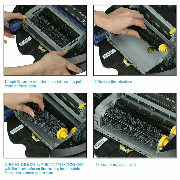 tilstrækkelig stout sandsynlighed Replacement Parts Kit for Irobot Roomba 600 Series 694 692 690 680 660 665  651 650 614 & 500 Series 595 585 564, - Walmart.com