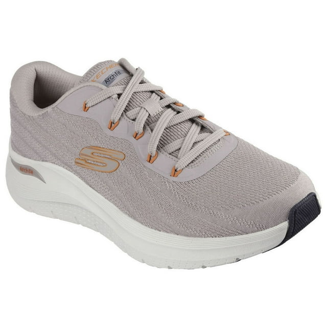 Skechers Mens 2.0 Road Wave Arch Fit Wide Trainers
