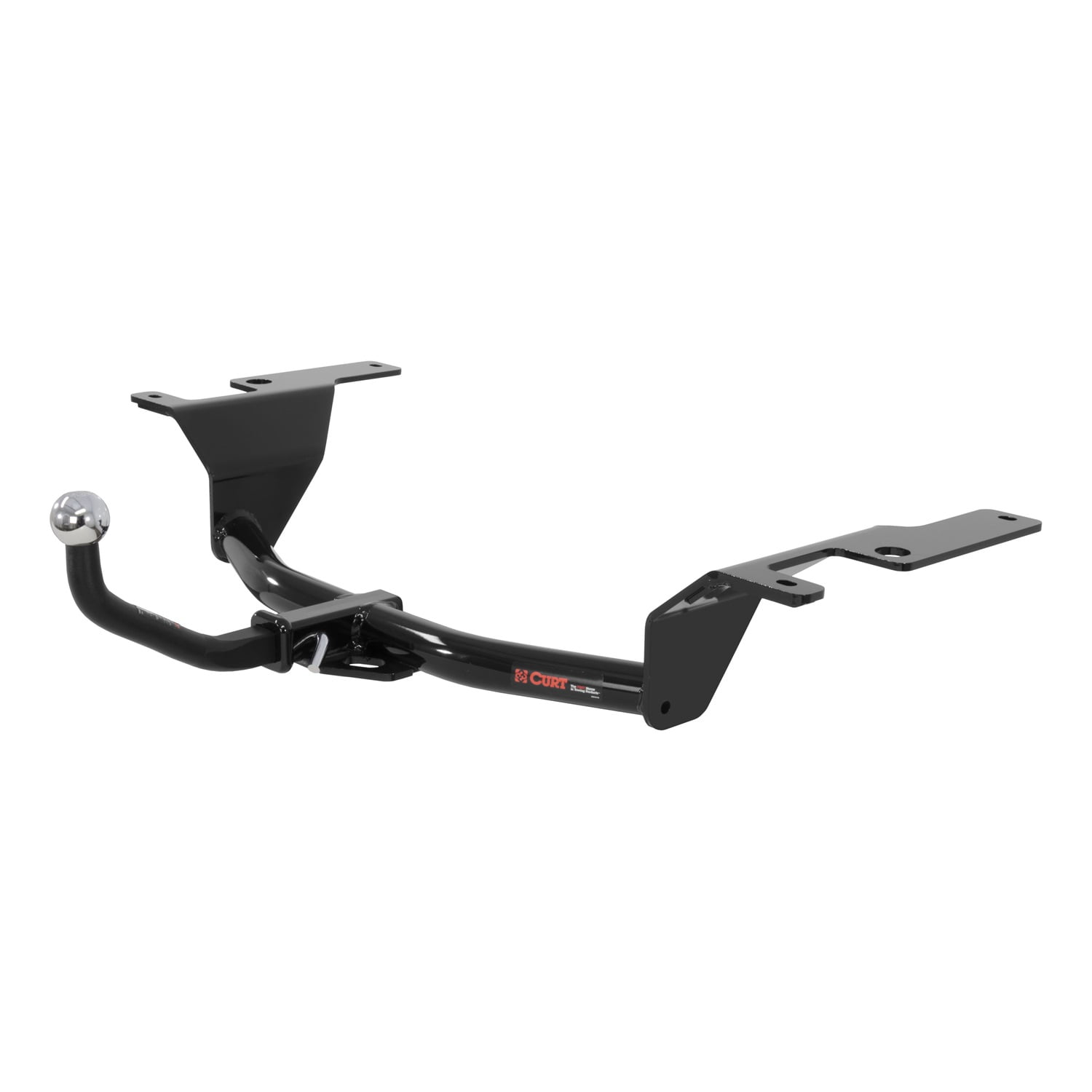 CURT Mfg 114211 Class 1 Hitch Class 1 Trailer Hitch with Ball Mount Includes a 1 7/8" Euro