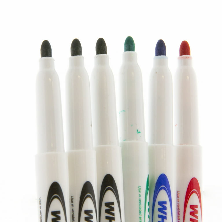  BAZIC Dry Erase Marker Assorted Color Chisel Tip