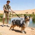 thumbnail image 3 of Zoowhale Dog Harness – Adjustable Saddle Bag with Pockets, Portable Pet Supplies with Handle, Secure Fit for Travel & Shopping, Enhances Mobility & Storage, Outdoor Gear, Harness for Car, Camping, 3 of 7