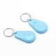 thumbnail image 5 of Jumpingount 10 Uds llavero Simple sólido en forma de gota llaves anillo colgante botón claro adorno navideño bolsas mujeres hombres Ropa, zapatos y accesorios Miscelánea Rojo, 5 of 6