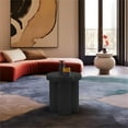 thumbnail image 2 of Meridian Furniture Rhodes Contemporary Metal End Table in Matte Black, 2 of 7