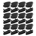 thumbnail image 2 of 1 juego de tapas de plástico para extremos individuales de soportes de listones de cama, pieza de repuesto para sujetar accesorios de cama, 2 of 7