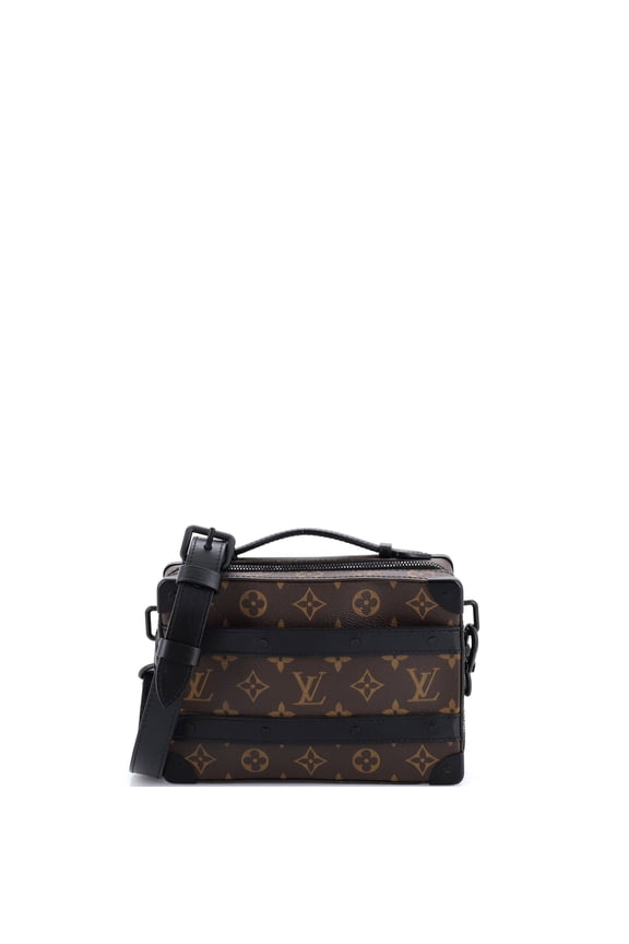 Pre-Owned Handle Soft Trunk Bag Macassar Monogram Canvas By Rebag