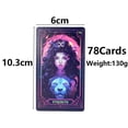 thumbnail image 5 of Inspired Neon Tarot Cards 10.3*6Cm  English Visions Divination Edition Deck Board Playing Games 78Cards, 5 of 7
