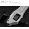 thumbnail image 5 of Adjustable Offset Pipe Wrench Heavy Duty Plumbing Wrench with Cr Mo Floating Hook Jaw and Beam Handle for Tightening Loosening Pipes Tees Ball, 5 of 9