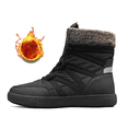 thumbnail image 2 of Winter warm snow boots with plush lining lightweight high boots outdoor waterproof non-slip hiking shoes, 2 of 7