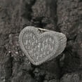 thumbnail image 2 of 14K Gold Heart-Shaped Moissanite Ring for Unisex, Symbol of Love, Best Gift for Romantic Occasions, 2 of 6