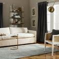 thumbnail image 3 of TOWN & COUNTRY LUXE Rita Ribbed Textured Hand Tufted 100% Wool Area Rug, Grey/Blue/Ivory, 5'x7', 3 of 10