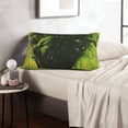thumbnail image 6 of Naloa Screaming Horror Art Pillowcase, Throw Pillowcase, Wrinkle-Free, Stain-Resistant with Hidden Zipper for Bedroom Sofa-14"x20", 6 of 6