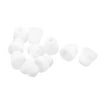 2 Layer Headphone Headset Ear Bud Cover Earphone Tip Replacement White 5 Pairs