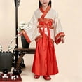 thumbnail image 2 of QHFBli Girls Ancient Chinese Traditional Hanfu Dress Fancy Dress Christmas Party Dress, 2 of 3