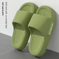 thumbnail image 4 of Zapatilla de nube de verano para mujer, chanclas informales de suela blanda para interior del hogar, sandalias antideslizantes para baño, zapatos deslizantes de playa para exteriores para hombre, 4 of 7