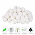 thumbnail image 5 of Swimming Pool Filter Balls 700g - Quartz Sand Alternative | Polyethylene Fiber Media | Reusable & Machine Washable | Microparticle Filtration Down to 1.5 Microns | Improves Water Clarity | White, 5 of 9