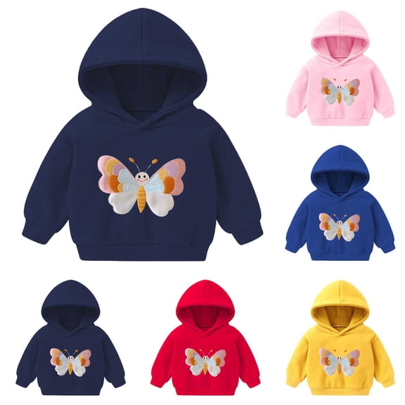 Frostluinai Kiss Hooded Sweatshirts Gifts 2-7Y Cute Graphic Hoodies Long Sleeve Casual Pullover Loose Fit Hoodies for Girl Boy