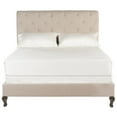 thumbnail image 2 of Safavieh Hathaway Modern Tufted Bed Frame with Nail Heads, 2 of 7