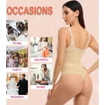 thumbnail image 6 of QRIC Women Tummy Control Shapewear Bodysuit Full Body Slimmer Butt Lifter Body Shaper Thong Open Bust Fajas, 6 of 6