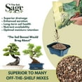 thumbnail image 2 of The Soil Sage 5qts/5l Premium Bonsai Mix - U.S.A. Made Ready to Use - Akadama, Pumice, Lava Rock, Pine Bark Fines - Large Bag for All Bonsai Tree Varieties - High Drainage Potting, Repotting, 2 of 8