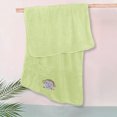 thumbnail image 1 of Toalla de baño para niños de Microfibra MELOCOTTON HOGAR Mod. Verde-Chango, 1 of 1