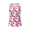 thumbnail image 6 of Sigee Orchids Flowers for Women's Workout Tank Top,Running Tank Tops,Sleeveless Gym ClothesSmall, 6 of 8