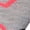 Love Symbol Design, variant on Girls Colorful Patterned Low Cut Socks - 10 Pairs