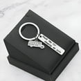 thumbnail image 3 of DESIGNICE 2Pcs Keep Me,Exquisite Pendant Bus Driver Appreciation Gifts,Portable and Lightweight Thank My Driver,Silver, 3 of 4