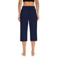 thumbnail image 4 of mfyjkho Pantalones Cortos Para Mujer, Pantalones Cortos Con Bolsillos Y Cintura Elástica Lisa, Pantalones Casuales Elásticos Y Elegantes Para Primavera Y Verano Para Mujer. Xxxl, 4 of 9