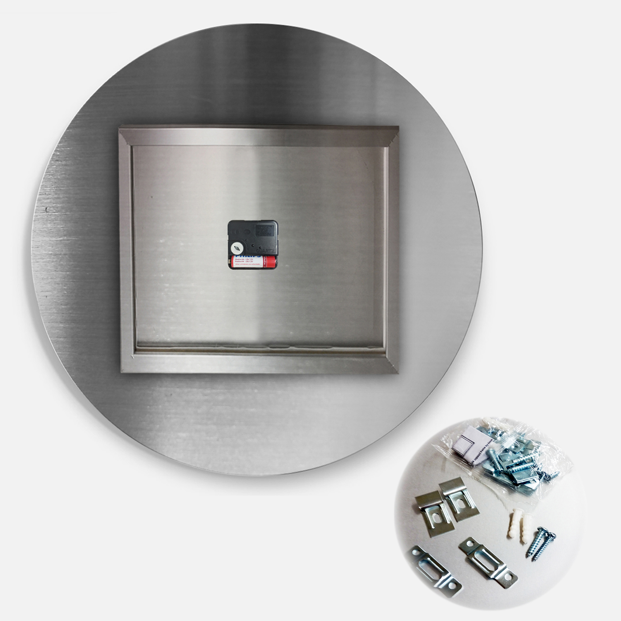 Designart 1 in Modern,Contemporary Wall Clock