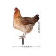 thumbnail image 3 of 5Pcs Garden Decorative Plug Chick Characters Plug Set Decoration Acrylic Sign, 3 of 10